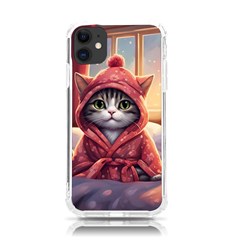 Cat 2 Iphone 11 Tpu Uv Print Case by 2607694a