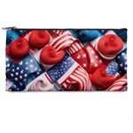 Us presidential election colorful vibrant pattern design  Pencil Case Front