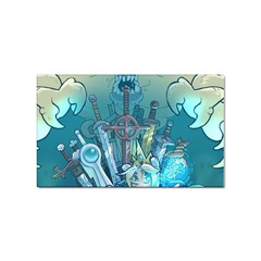 Adventure Time Lich Sticker (rectangular) by Bedest