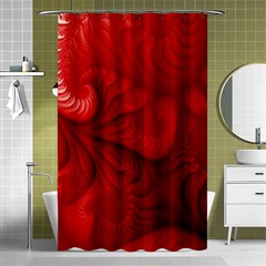 Lachs Kl Rotweissschwarz Kl Shower Curtain 48  X 72  (small)  by 2607694c