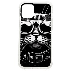 Schwarz Katze Punk Iphone 12 Mini Tpu Uv Print Case	 by 2607694c