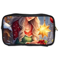 Christmas Greetings Toiletries Bag (two Sides) by 2607694c