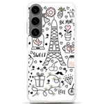 Big Collection With Hand Drawn Objects Valentines Day Samsung Galaxy S24 Ultra 6.9 Inch TPU UV Case Front