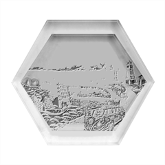 Grateful Dead Golden Road Hexagon Wood Jewelry Box by Bedest