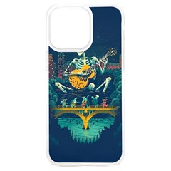 Grateful Dead Singing Skeleton Iphone 15 Plus Tpu Uv Print Case by Bedest