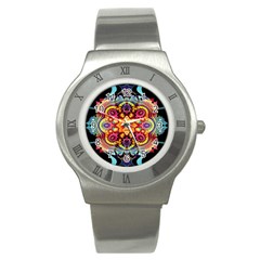 Gelb Floral Stainless Steel Watch by 2607694c