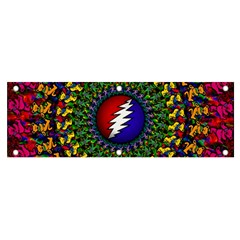 Grateful Dead Bear Pattern Banner And Sign 6  X 2  by Maspions