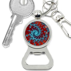 Fractal Pattern Background Bottle Opener Key Chain by Ket1n9