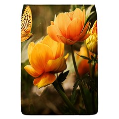 Yellow Butterfly Flower Removable Flap Cover (s) by Azkajaya