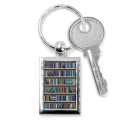 Bookshelf Key Chain (rectangle) by Ket1n9