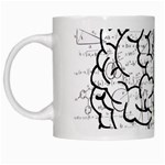 Brain Mind Psychology Idea Drawing White Mug Left