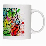 Brain Mind Psychology Idea Drawing White Mug Right