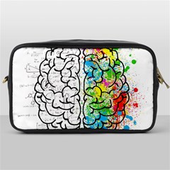 Brain Mind Psychology Idea Drawing Toiletries Bag (one Side) by Loisa77