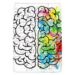 Brain Mind Psychology Idea Drawing Removable Flap Cover (l) by Loisa77