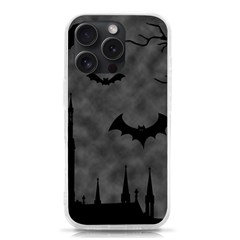 Halloween Background Halloween Scene Iphone 15 Pro Tpu Uv Print Case by Ket1n9