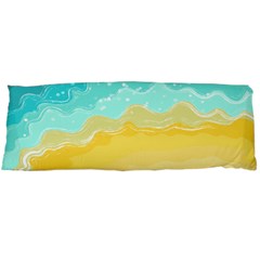 Abstract Background Beach Coast Body Pillow Case (dakimakura) by anzea