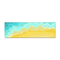 Abstract Background Beach Coast Sticker Bumper (10 Pack) by anzea