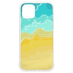 Abstract Background Beach Coast Iphone 12/12 Pro Tpu Uv Print Case by anzea