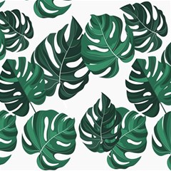 Illustrations Monstera Leafes Play Mat (rectangle) by anzea