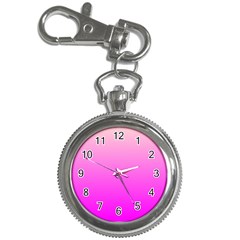 Gradient Pink - Pastel Yellow Pink Rosa Key Chain Watches by 2607694c