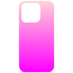 Gradient Pink - Pastel Yellow Pink Rosa Iphone 15 Pro Black Uv Print Pc Hardshell Case by 2607694c