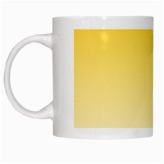 Gradient  Green, Yellow White Mug by 2607694c