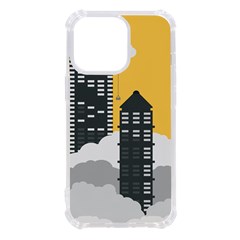 Minimal Skyscrapers Iphone 13 Pro Tpu Uv Print Case by anzea