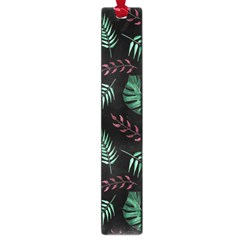 Tropical Leaves Pattern Large Book Marks by Hannah976