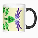 Thistle Flower Purple Thorny Flora Morph Mug Right