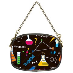 Science Lesson Flat Vector Seamless Pattern Chain Purse (one Side) by Loisa77