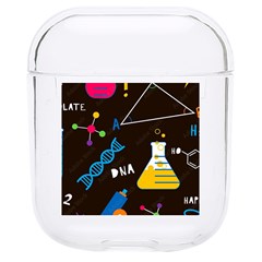 Science Lesson Flat Vector Seamless Pattern Hard Pc Airpods 1/2 Case by Loisa77