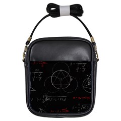 Math Board Circuit Circuits Computer Shield Tech Technology Girls Sling Bag by Loisa77