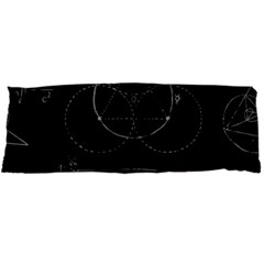 Math Board Circuit Circuits Computer Shield Tech Technology Body Pillow Case Dakimakura (two Sides) by Loisa77