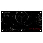 Math Board Circuit Circuits Computer Shield Tech Technology Banner and Sign 6  x 3  Front