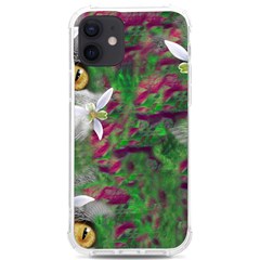 Illustrations Color Cat Flower Abstract Textures Iphone 12/12 Pro Tpu Uv Print Case by anzea