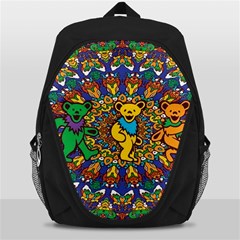 Dead Dancing Bears Grateful Dead Pattern Backpack Bag by Grandong