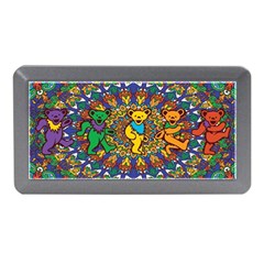 Dead Dancing Bears Grateful Dead Pattern Memory Card Reader (mini) by Grandong