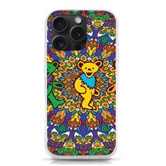 Dead Dancing Bears Grateful Dead Pattern Iphone 15 Pro Tpu Uv Print Case by Grandong