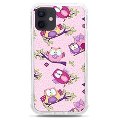 Owls Bird Animal Pattern Iphone 12 Mini Tpu Uv Print Case	 by Loisa77