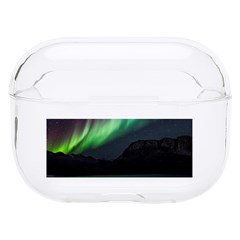 Aurora Borealis Beautiful Northern Lights Nature Hard Pc Airpods Pro Case by Loisa77