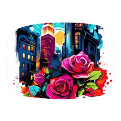 City Rose 2-gigapixel-art-scale-4 00x Mini Square Pill Box by BrightWear