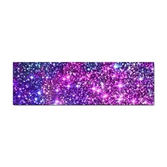 Purple Violet Glitter Galaxy Nebula Space Pattern Sticker Bumper (100 Pack) by Perong