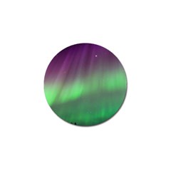 Northern Lights Green Aurora Borealis Golf Ball Marker (4 Pack) by Perong