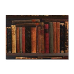 Old Books Vintage Office Antique Library Sticker A4 (10 Pack) by Perong