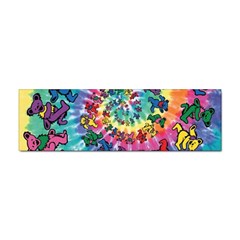 Tie Dye Grateful Dead Bears Sticker Bumper (10 Pack) by Perong