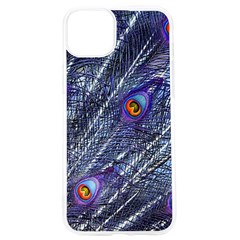 Peacock Bird Feathers Coloured Plumage Iphone 15 Pro Tpu Uv Print Case by Perong