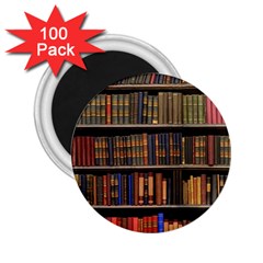 Library Book 2 25  Magnets (100 Pack)  by Perong