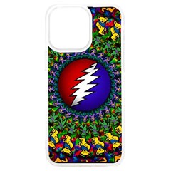 Grateful Dead Bear Pattern Iphone 15 Pro Max Tpu Uv Print Case by Maspions