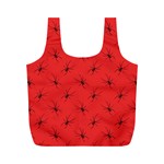 Spiders Pattern Seamless Arachnids Full Print Recycle Bag (M) Front