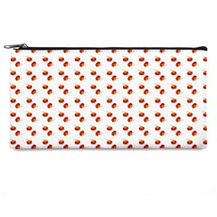 Kawaii Pumpkin Patt White Pencil Case by snowwhitegirl